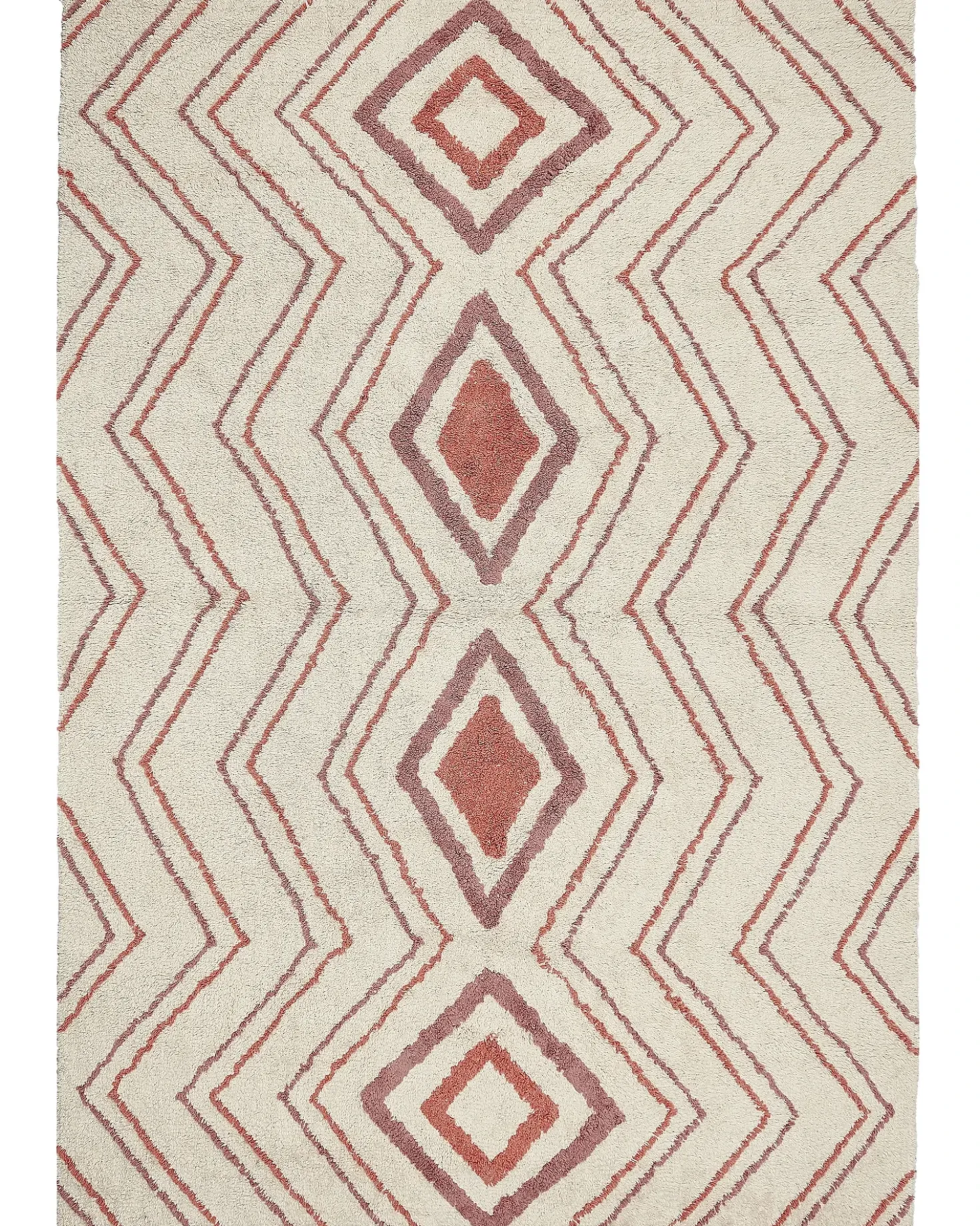 Tappeto KASTAMONU Beige 160 x 230 cm Cotone