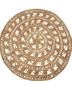 Tappeto KERER Beige ø 140 cm Iuta