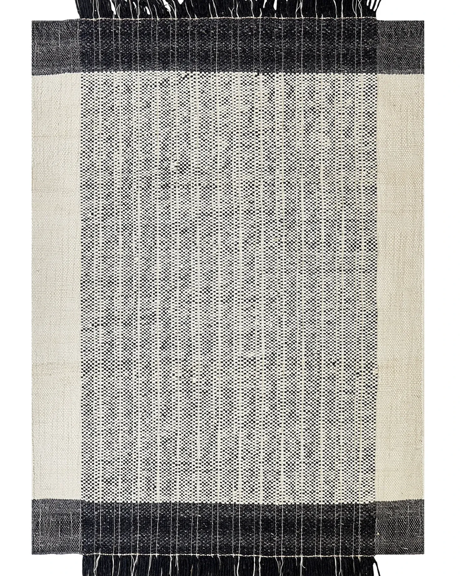 Tappeto KETENLI Bianco 160 x 230 cm Lana