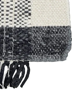 Tappeto KETENLI Bianco 160 x 230 cm Lana