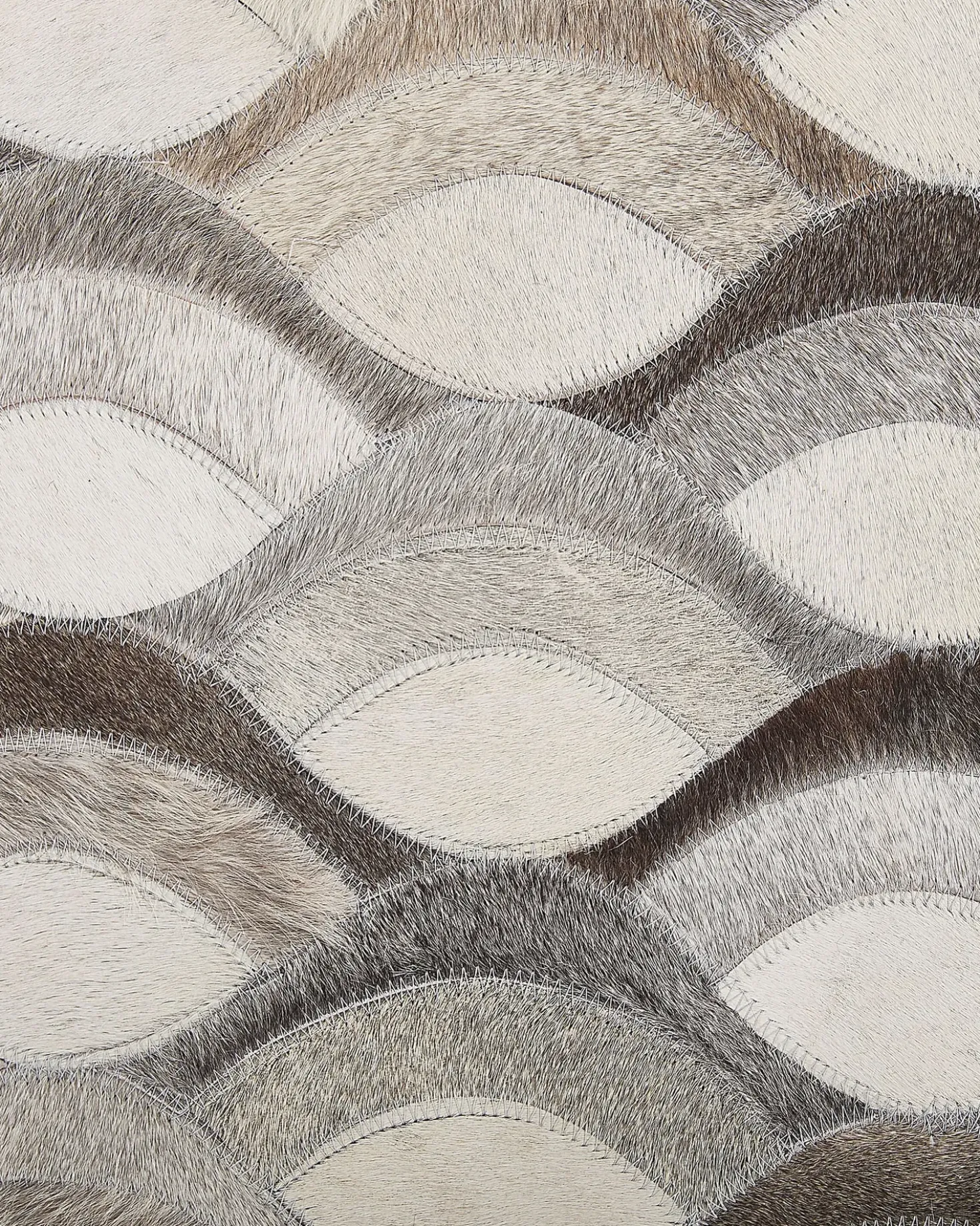 Tappeto KIRCA Beige 160 x 230 cm Pelle naturale