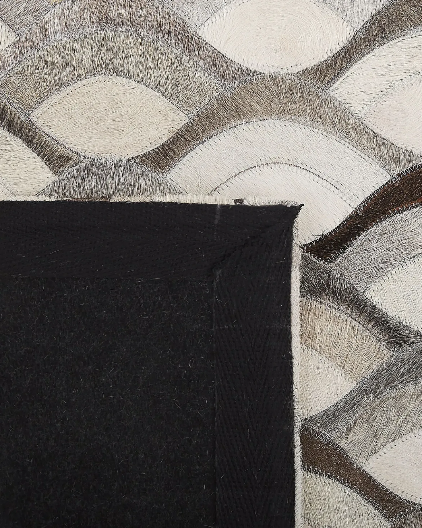 Tappeto KIRCA Beige 160 x 230 cm Pelle naturale