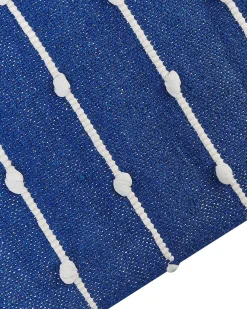 Tappeto KONDHALI Blu 80 x 150 cm Cotone