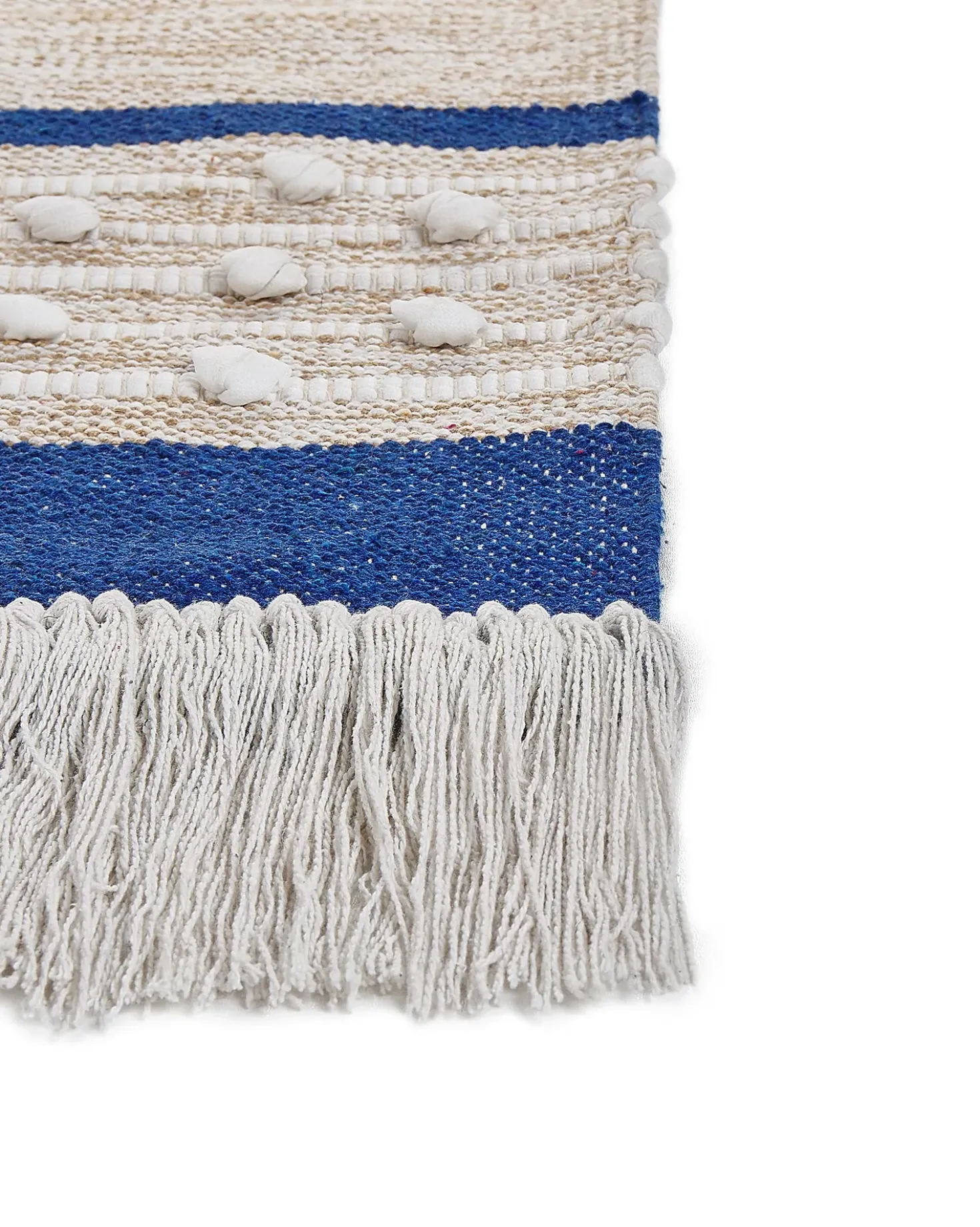 Tappeto KONDHALI Blu 80 x 150 cm Cotone