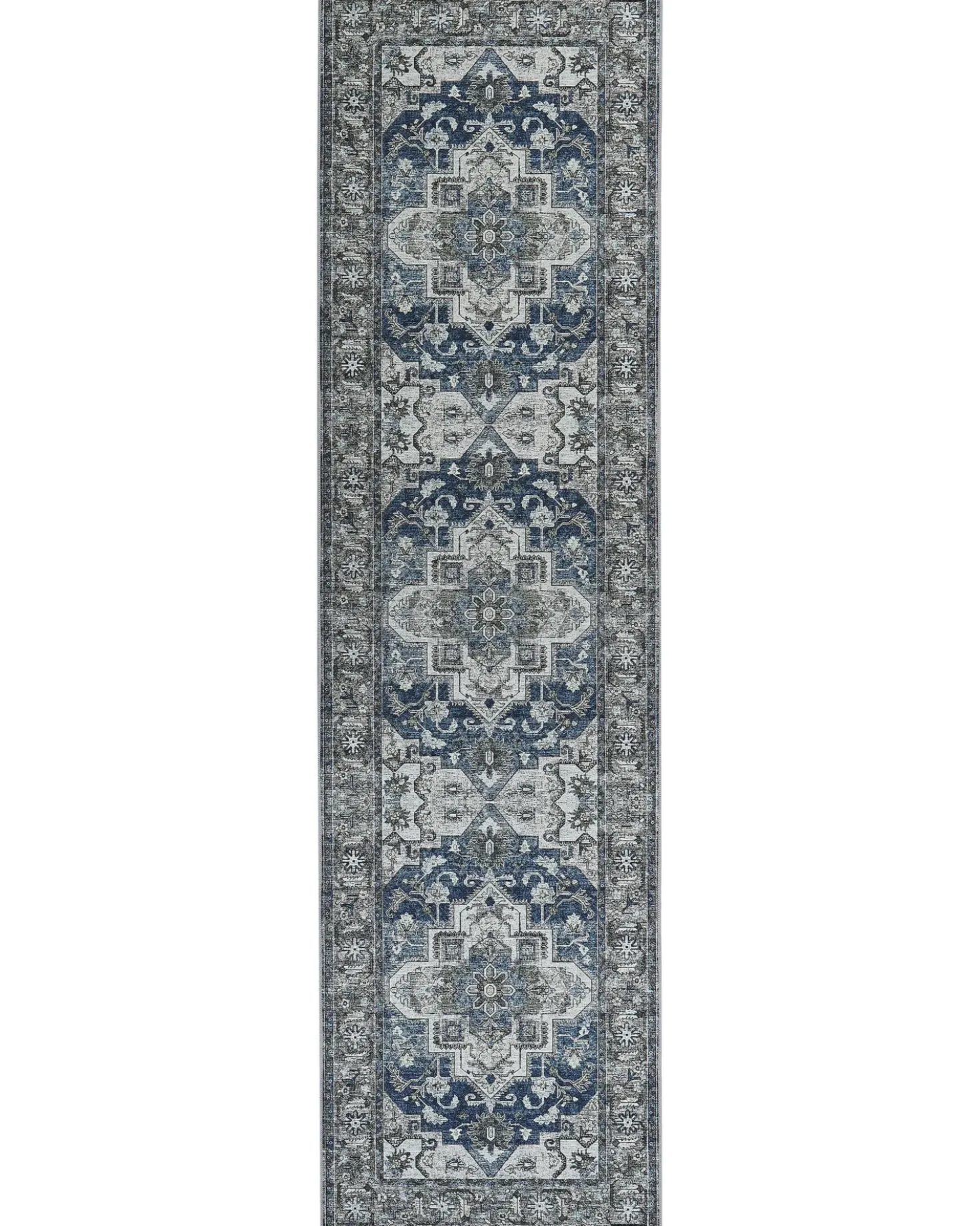 Tappeto KOTTAR Blu 80 x 300 cm