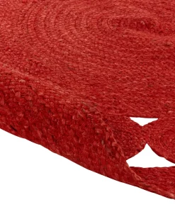 Tappeto KOYUNLU Rosso ø 120 cm Iuta