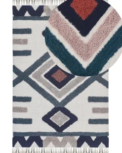 Tappeto KOZLU Multicolore 160 x 230 cm Cotone