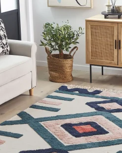 Tappeto KOZLU Multicolore 160 x 230 cm Cotone