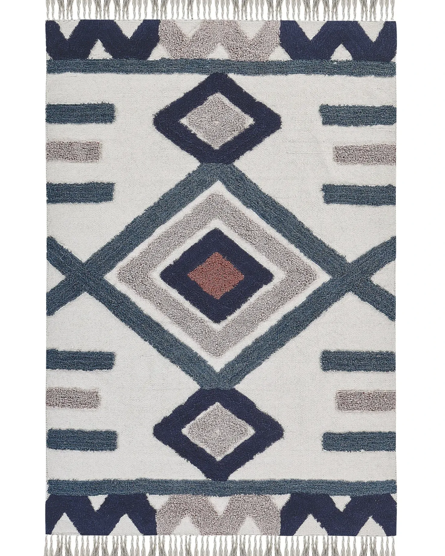 Tappeto KOZLU Multicolore 160 x 230 cm Cotone