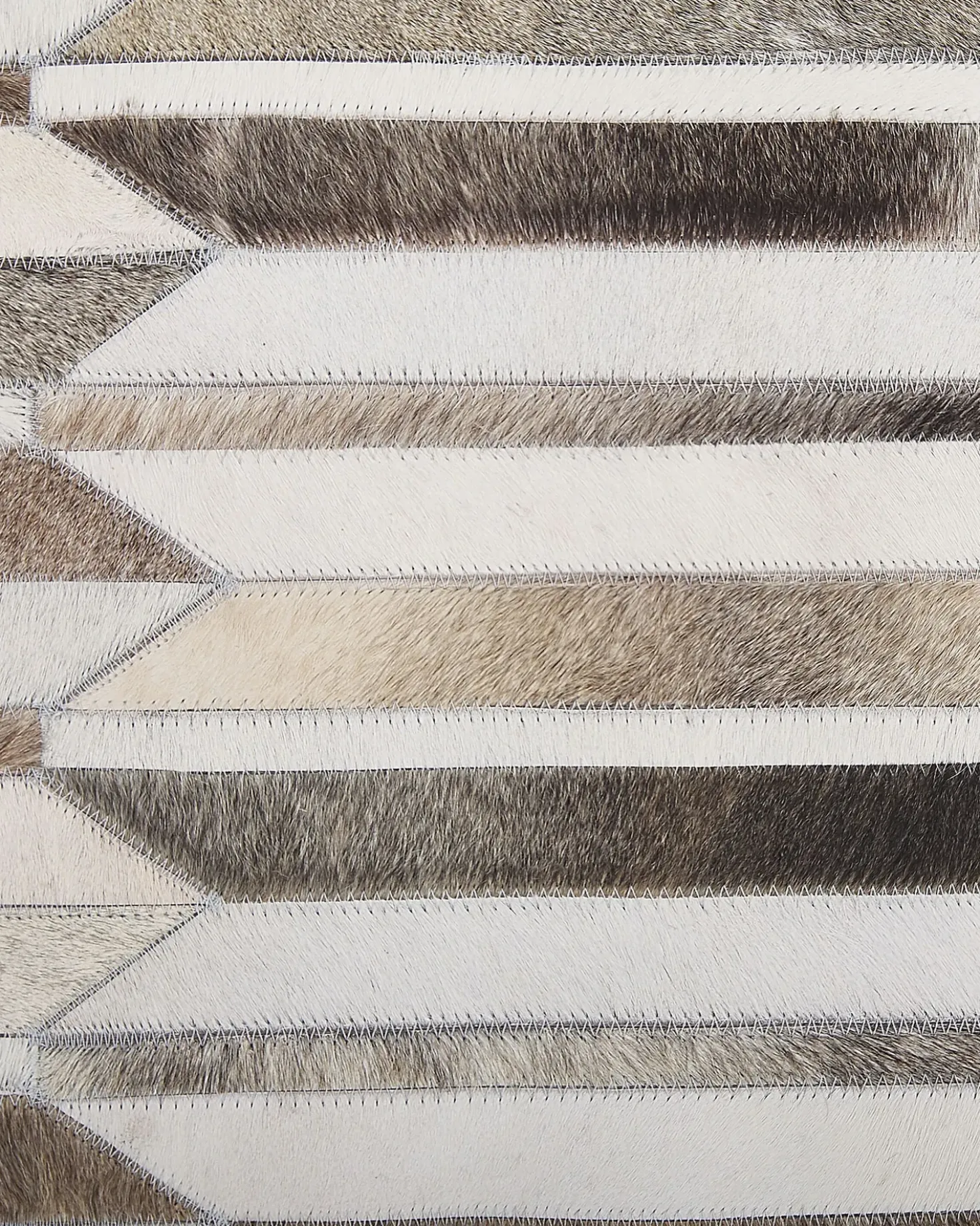 Tappeto KULALAR Beige 160 x 230 cm Pelle naturale