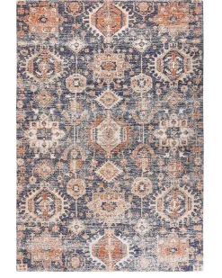 Tappeto KURIN Blu 140 x 200 cm Cotone
