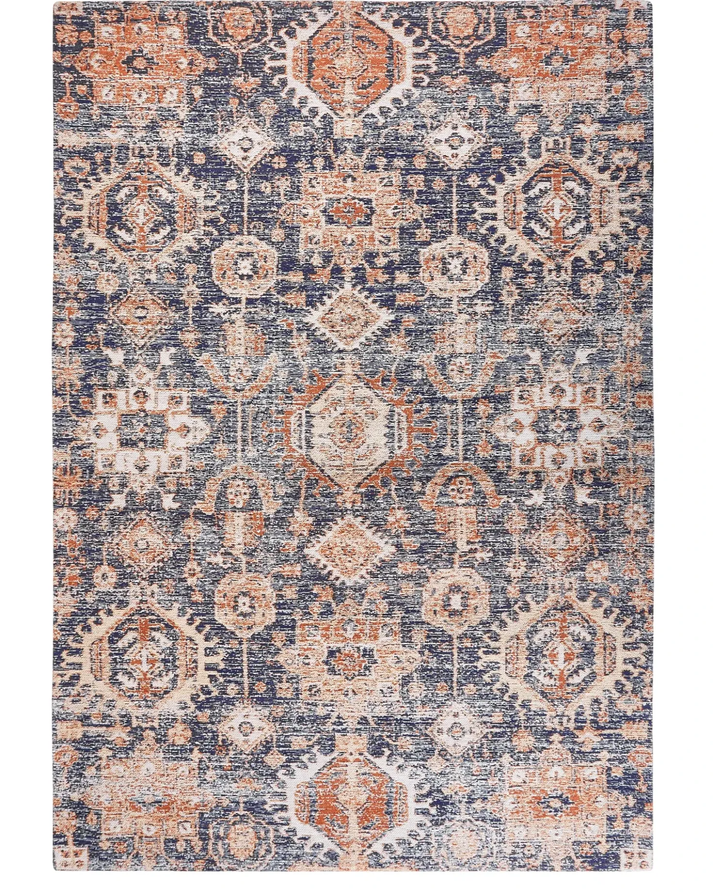 Tappeto KURIN Blu 140 x 200 cm Cotone