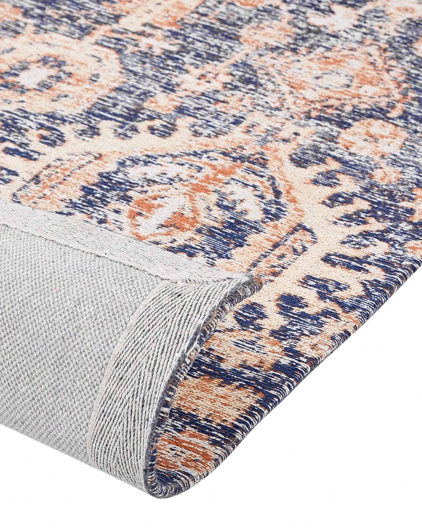 Tappeto KURIN Blu 140 x 200 cm Cotone