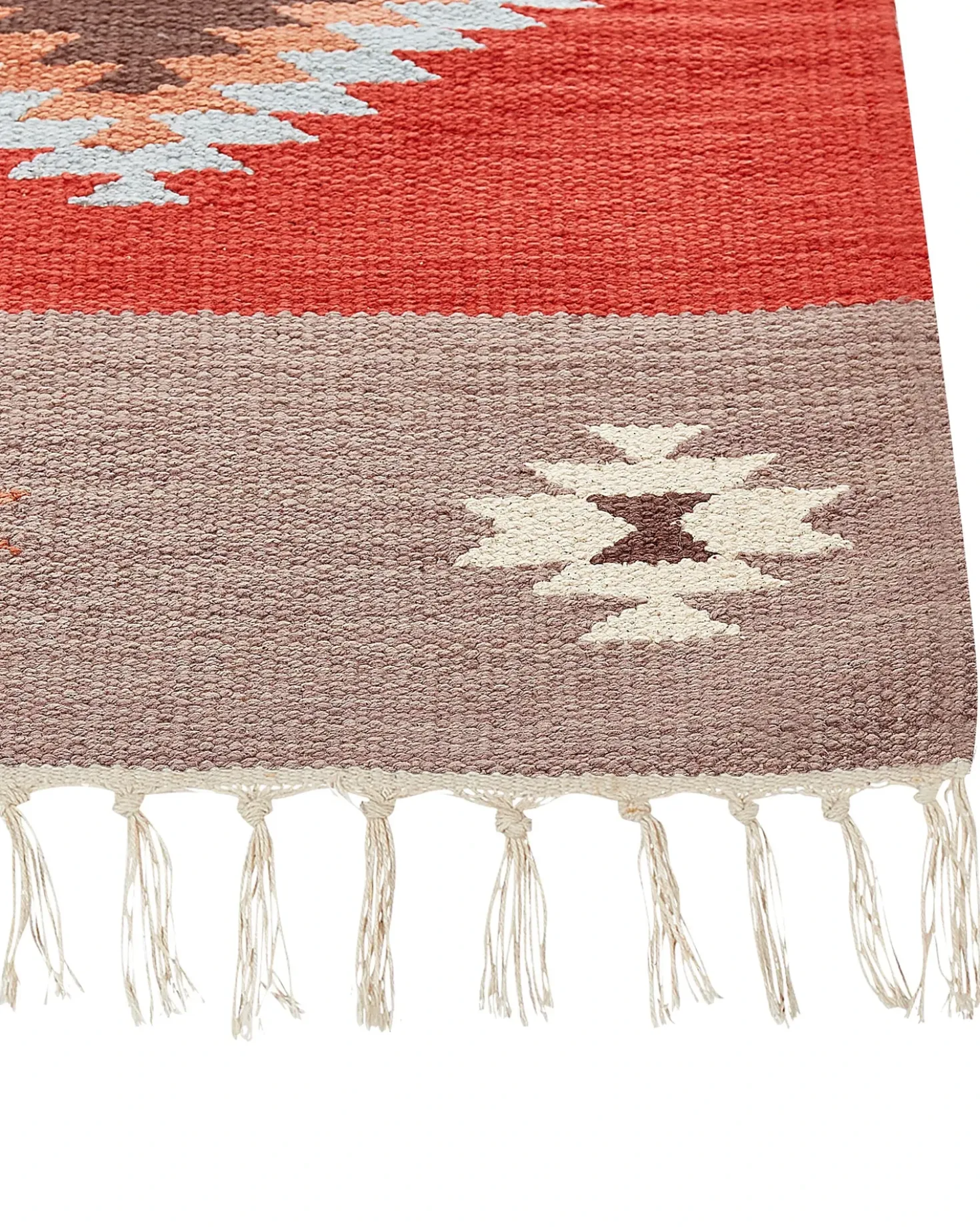 Tappeto LORUT Multicolore 80 x 300 cm Cotone Kilim