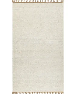 Tappeto LUNIA Beige chiaro 80 x 150 cm Iuta