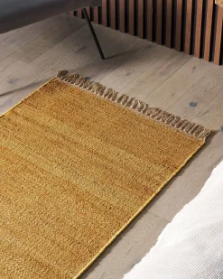 Tappeto LUNIA Senape 80 x 150 cm Iuta