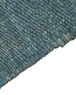 Tappeto LUNIA Turchese 160 x 230 cm Iuta