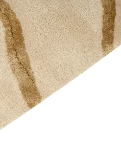 Tappeto MAKOLA Beige 160 x 230 cm Viscosa