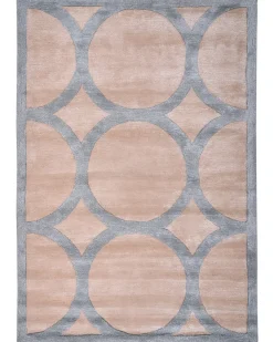 Tappeto MALAN Marrone chiaro 160 x 230 cm Viscosa