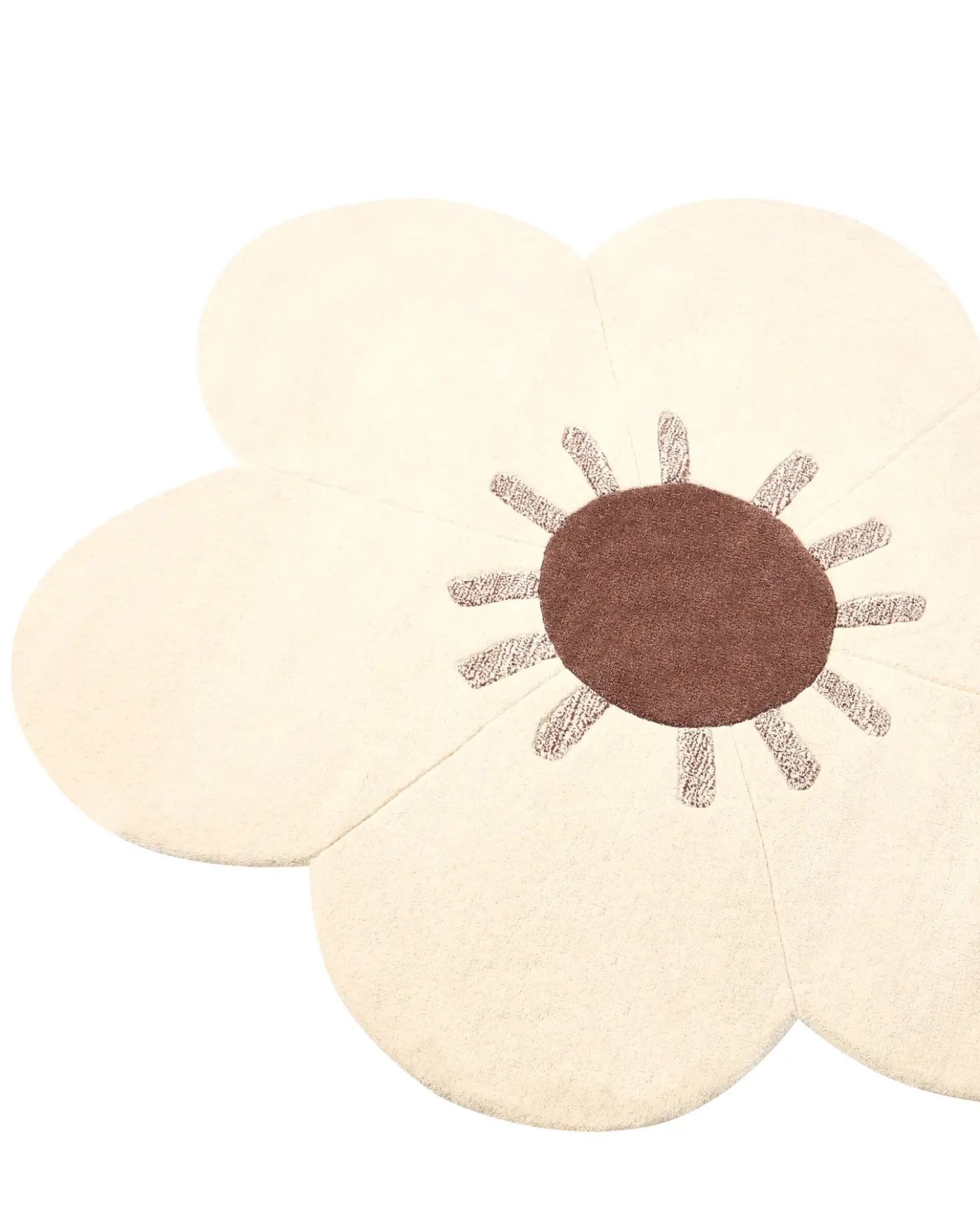 Tappeto MANALI Beige ø 140 cm Lana