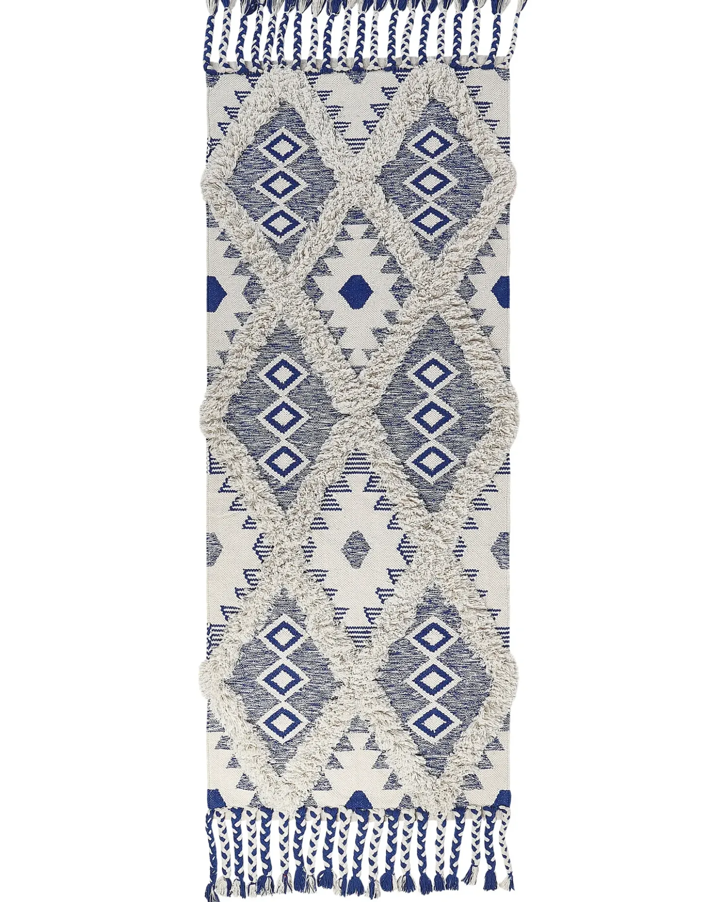 Tappeto MANAVGAT Beige chiaro 80 x 200 cm Cotone