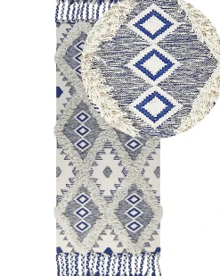 Tappeto MANAVGAT Beige chiaro 80 x 200 cm Cotone