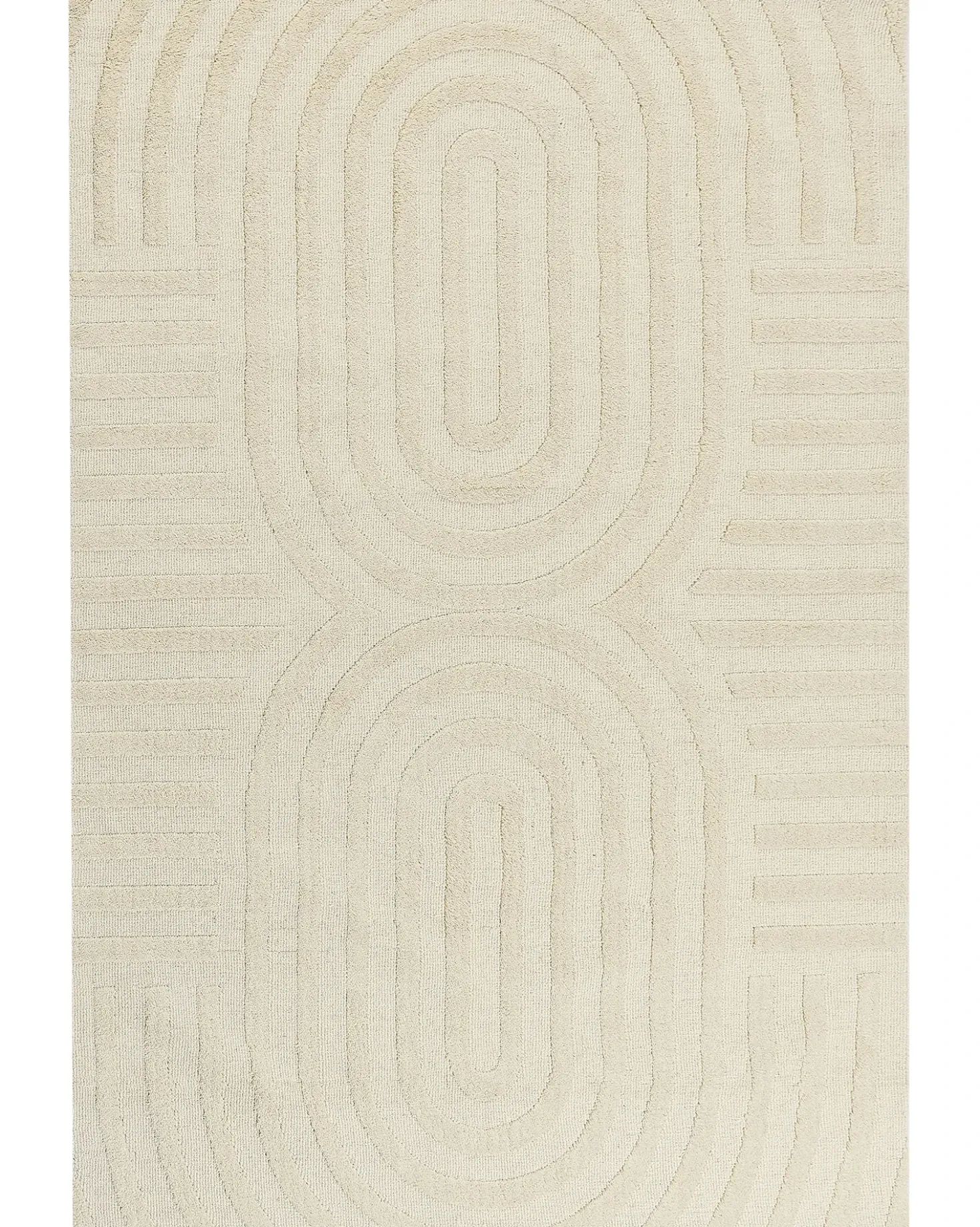 Tappeto MASTUNG Beige 200 x 300 cm Lana