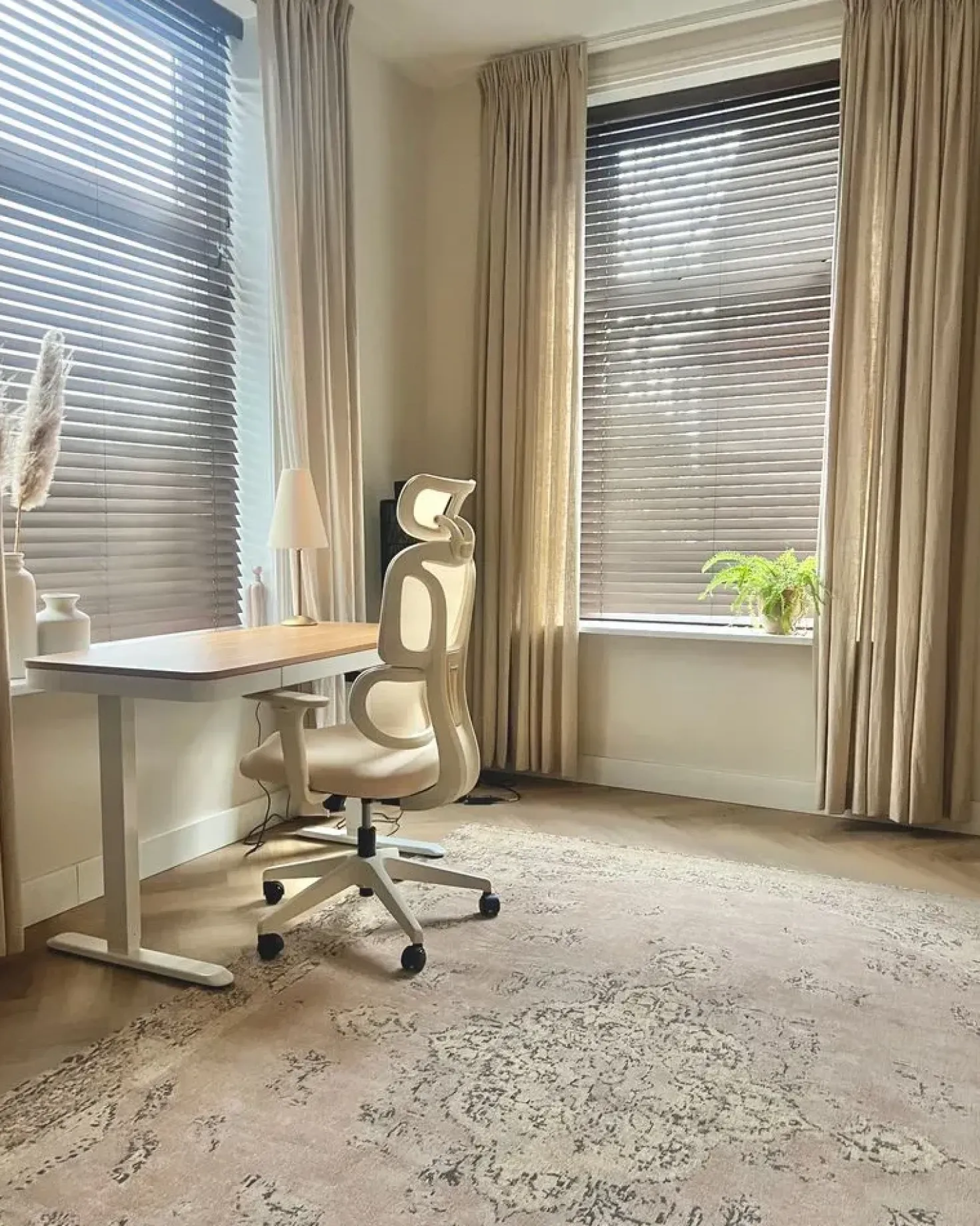 Tappeto MATARIM Beige 200 x 300 cm Cotone