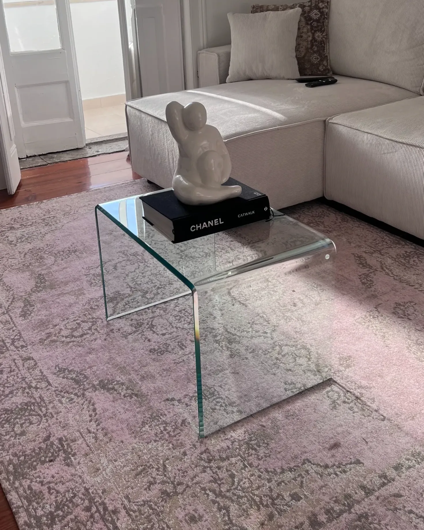 Tappeto MATARIM Rosa 160 x 230 cm Cotone