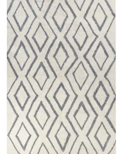 Tappeto MENDERES Azzurro 160 x 230 cm Cotone