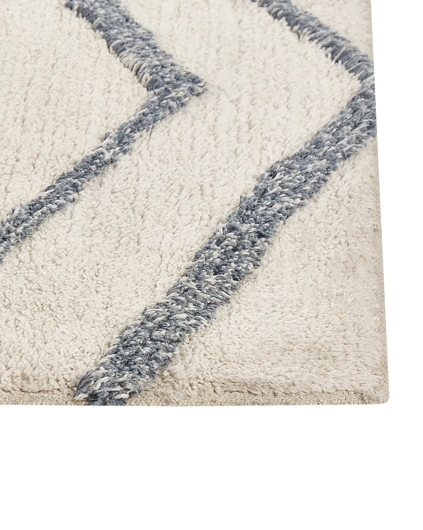 Tappeto MENDERES Azzurro 160 x 230 cm Cotone
