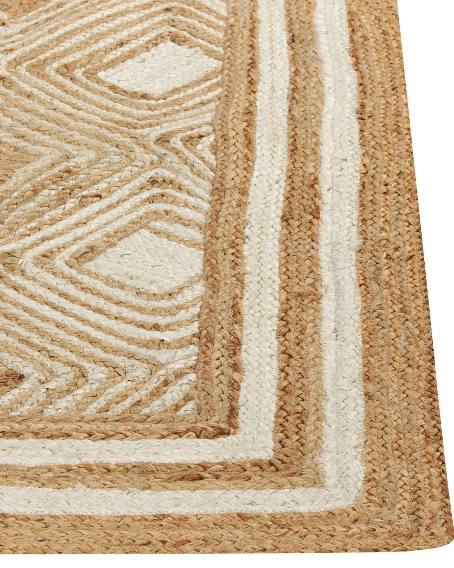 Tappeto MENGEN Beige 200 x 300 cm Iuta
