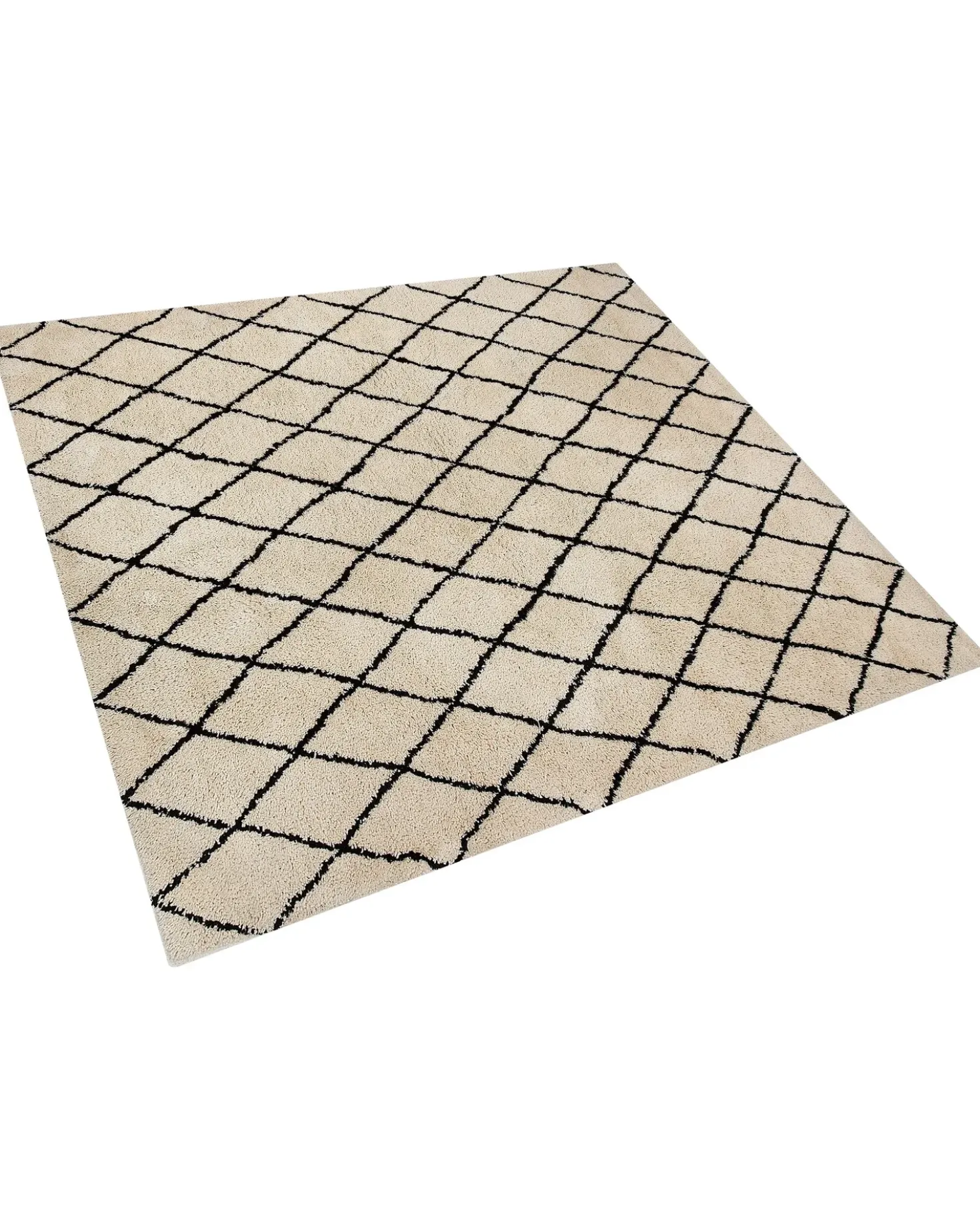 Tappeto MIDYAT Beige 200 x 200 cm