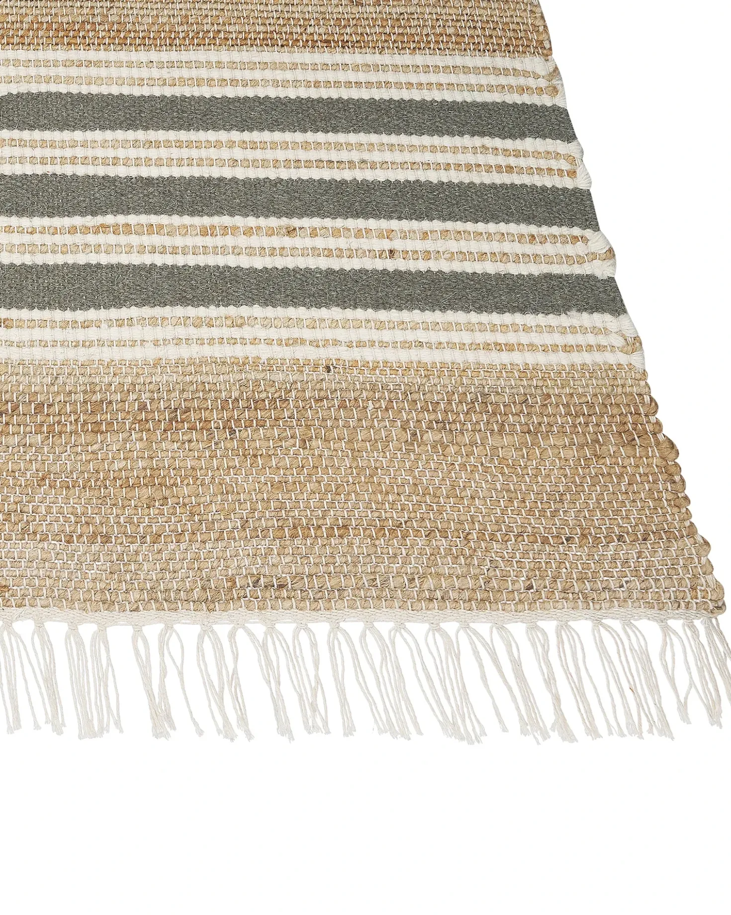 Tappeto MIRZA Grigio 80 x 150 cm Iuta