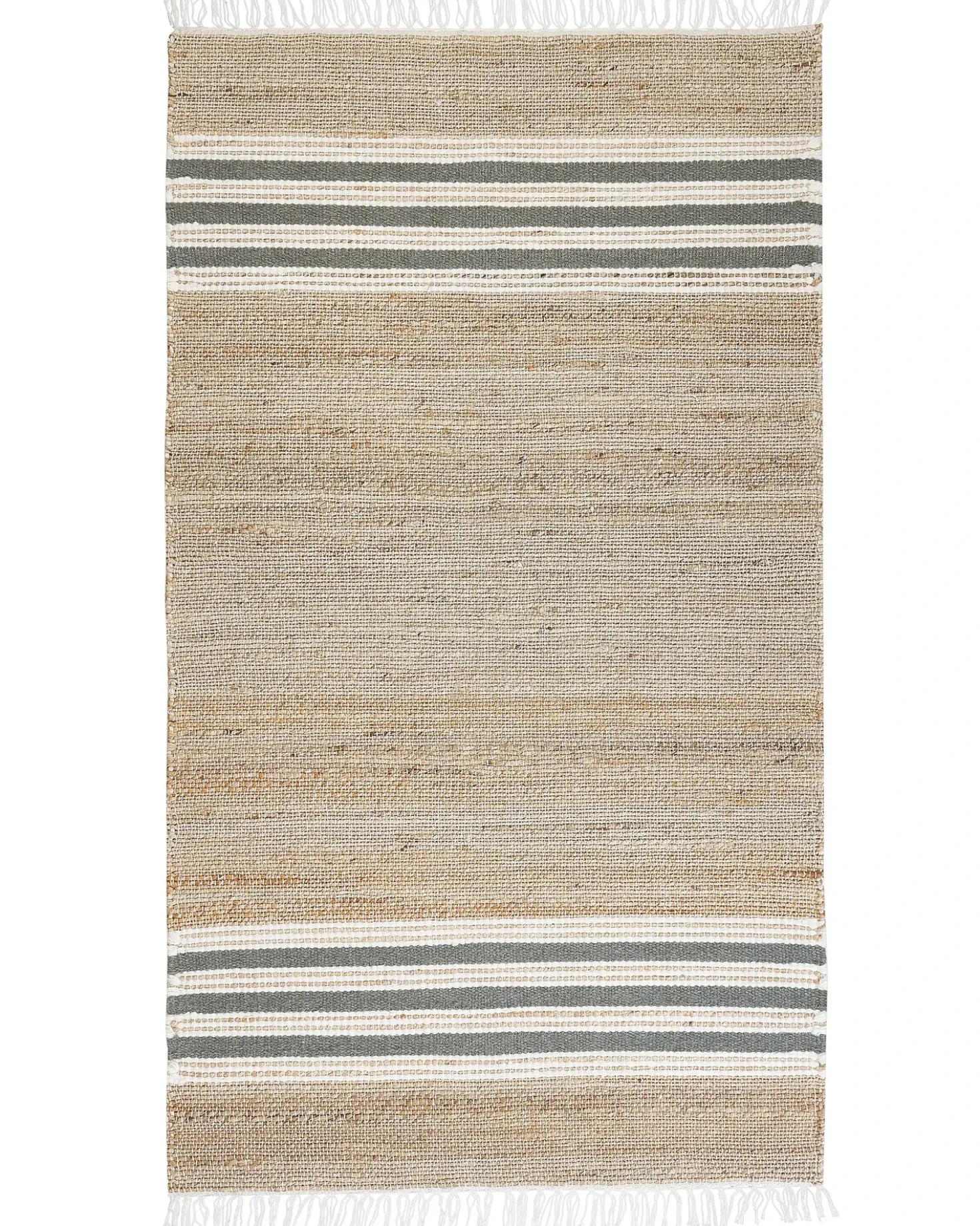 Tappeto MIRZA Grigio 80 x 150 cm Iuta