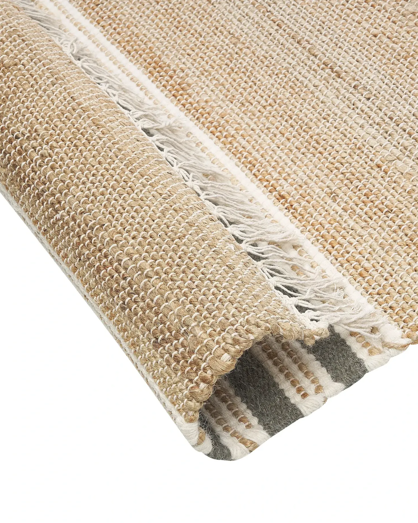 Tappeto MIRZA Grigio 80 x 150 cm Iuta