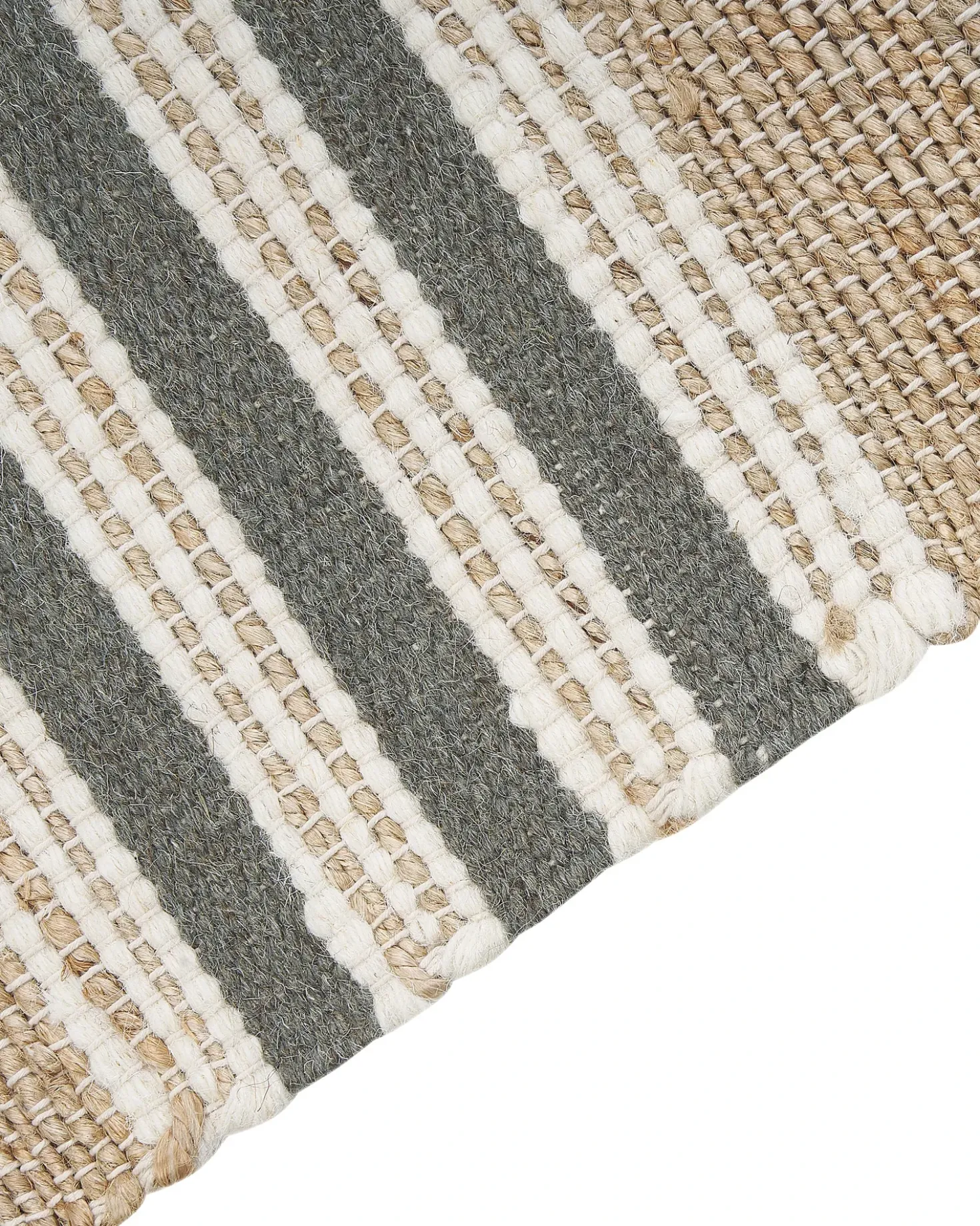 Tappeto MIRZA Grigio 80 x 150 cm Iuta