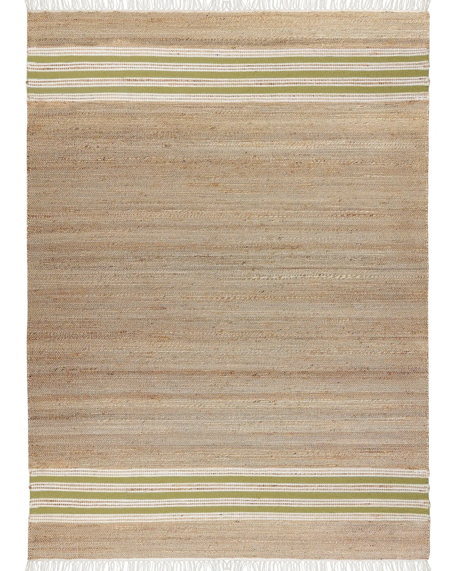 Tappeto MIRZA Verde oliva 160 x 230 cm Iuta