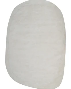 Tappeto MITHA Bianco sporco 200 x 300 cm Viscosa