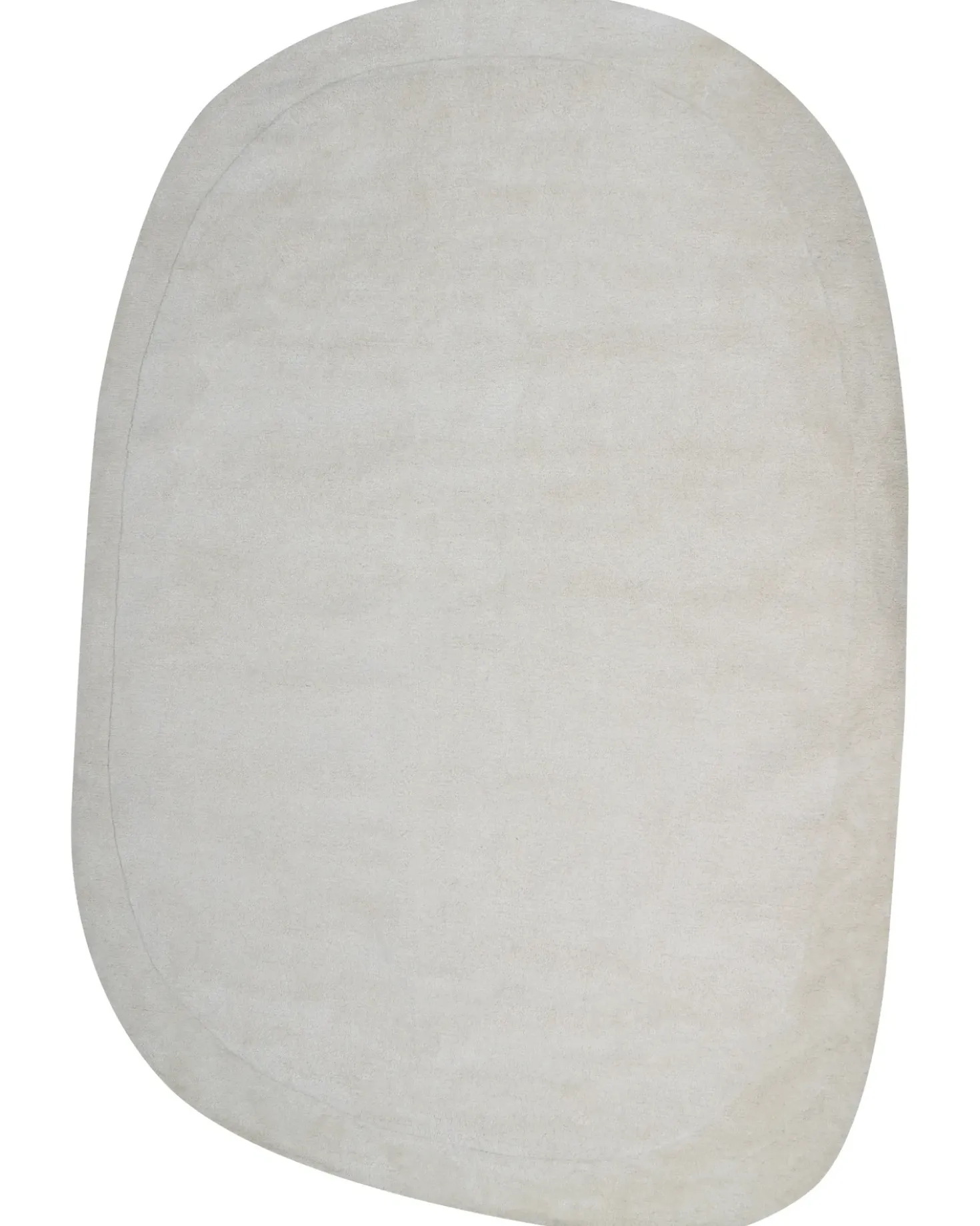Tappeto MITHA Bianco sporco 200 x 300 cm Viscosa
