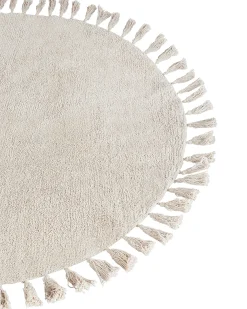 Tappeto MITSOBI Beige ø 120 cm Cotone