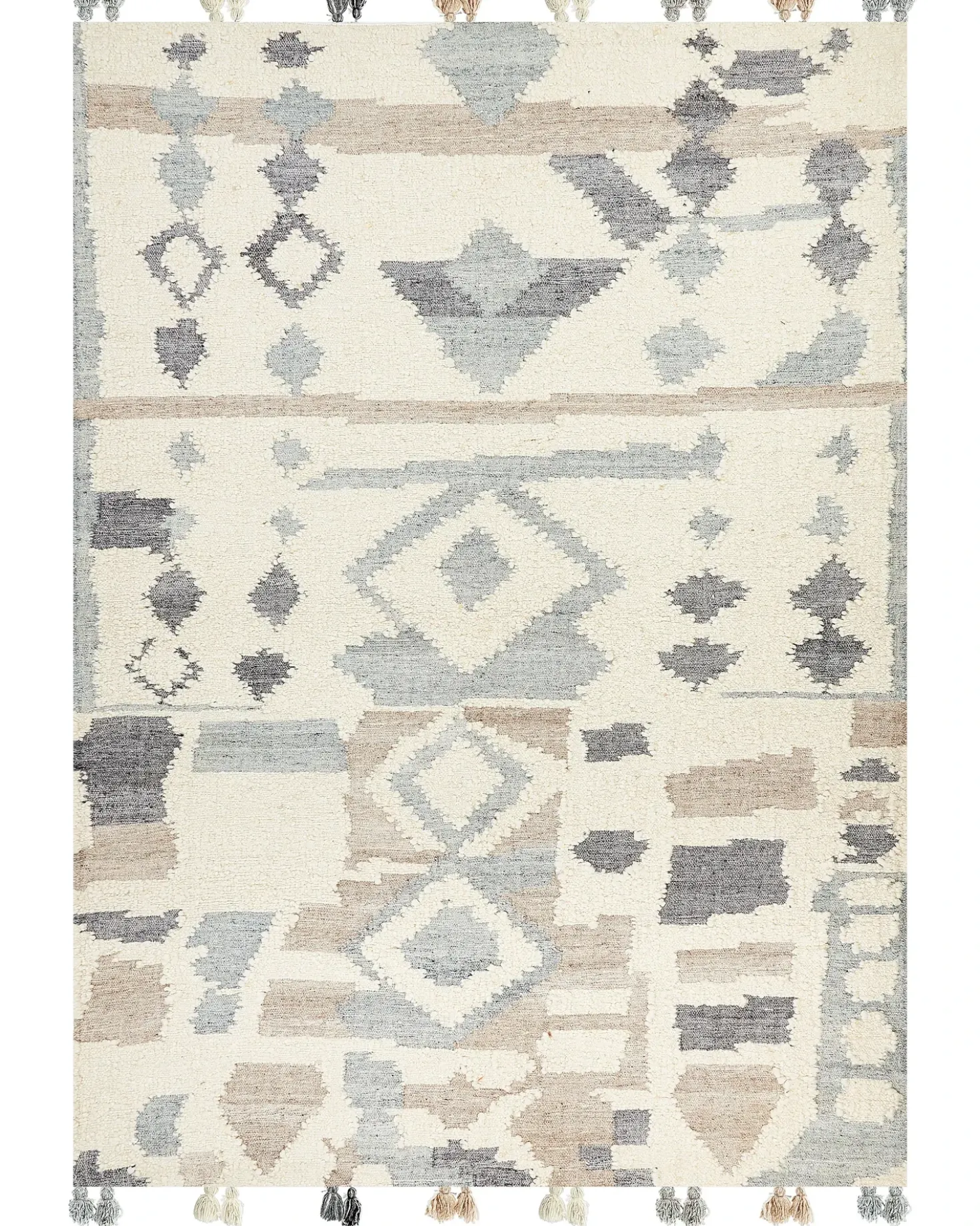 Tappeto MRGAVET Beige 200 x 300 cm Lana Kilim