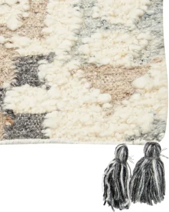Tappeto MRGAVET Beige 200 x 300 cm Lana Kilim