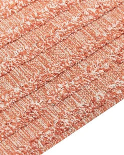 Tappeto MUGLA Arancione 160 x 230 cm Cotone