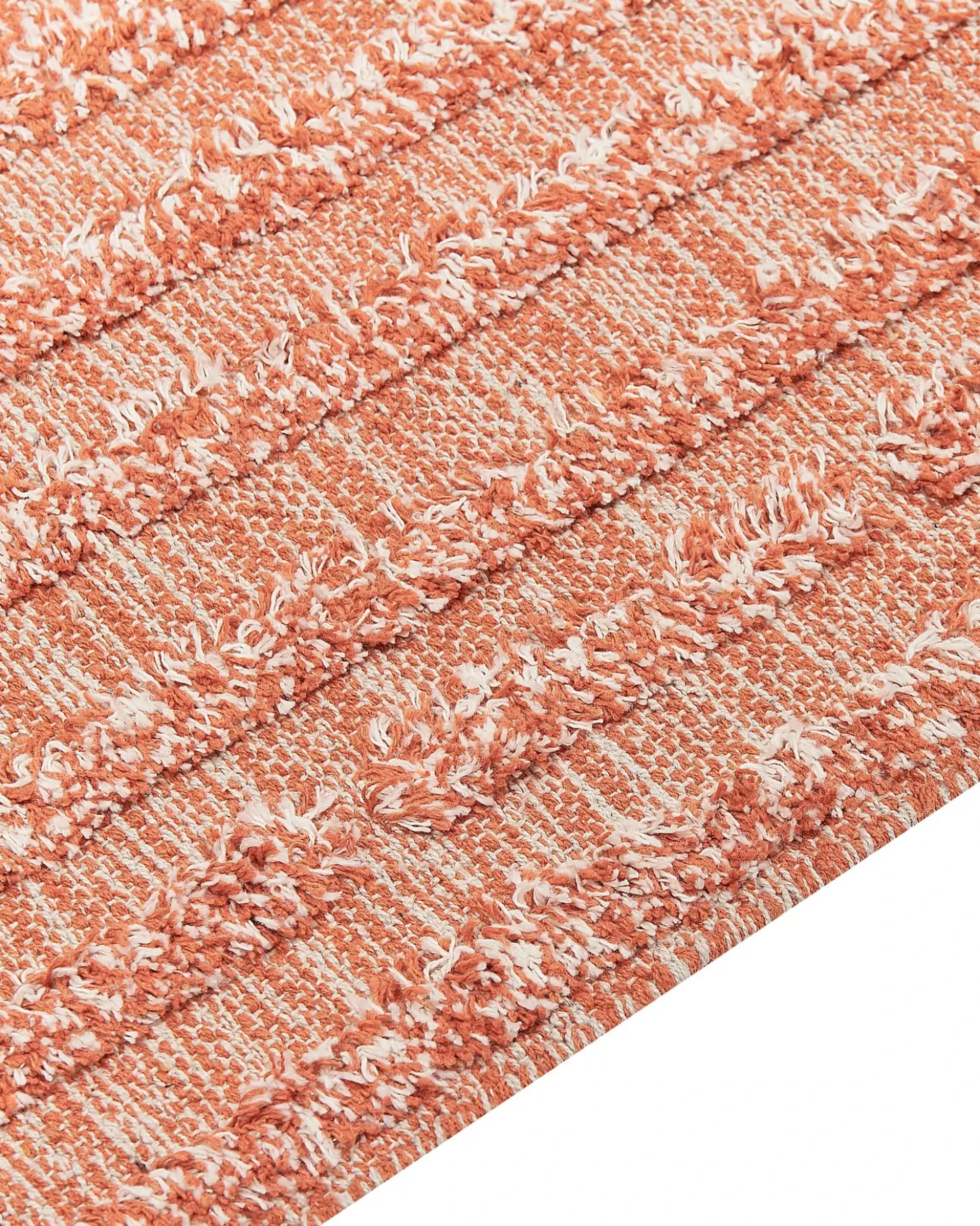 Tappeto MUGLA Arancione 160 x 230 cm Cotone