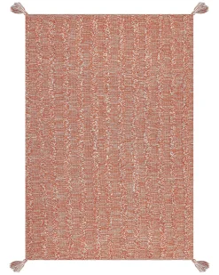 Tappeto MUGLA Arancione 160 x 230 cm Cotone