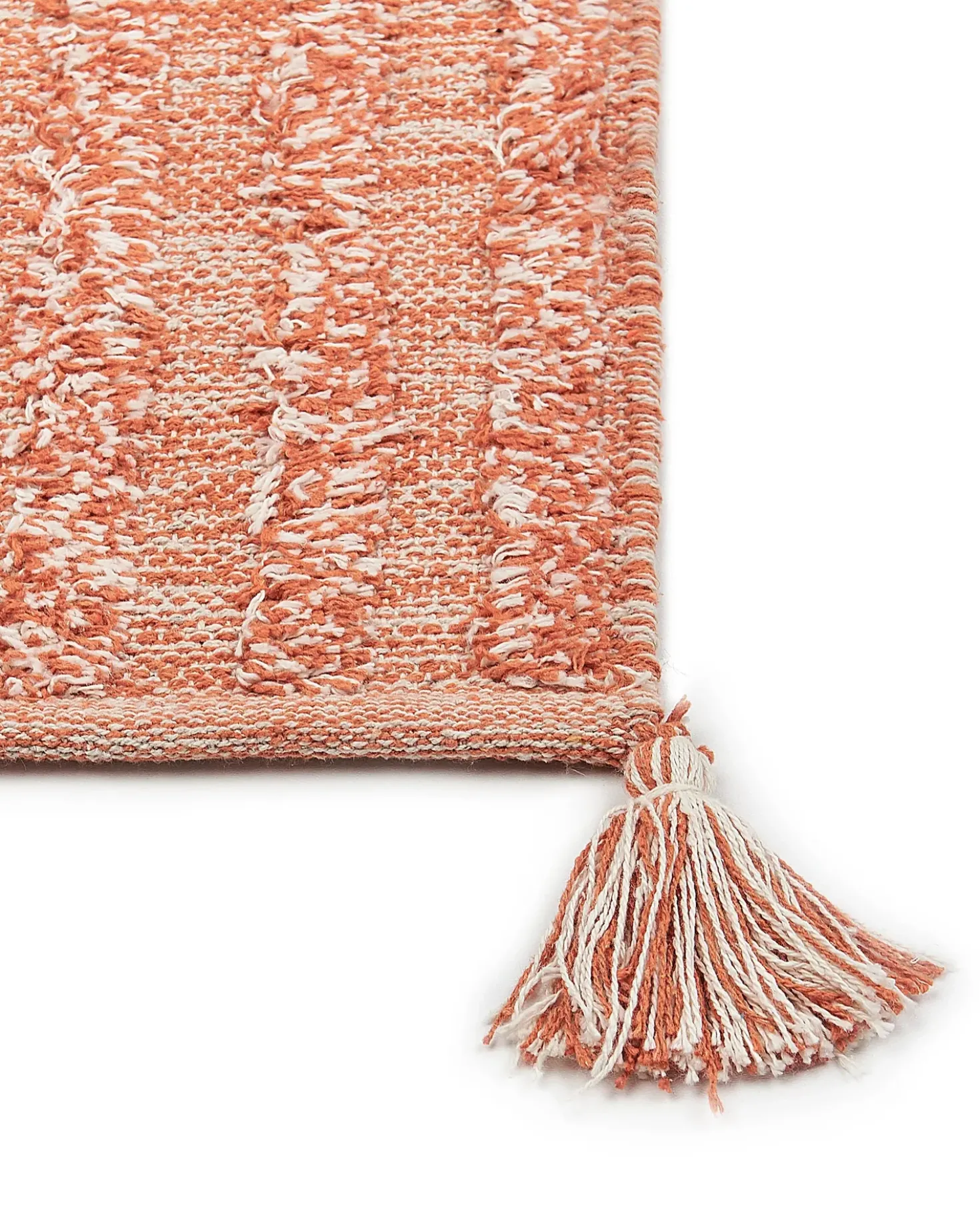 Tappeto MUGLA Arancione 160 x 230 cm Cotone