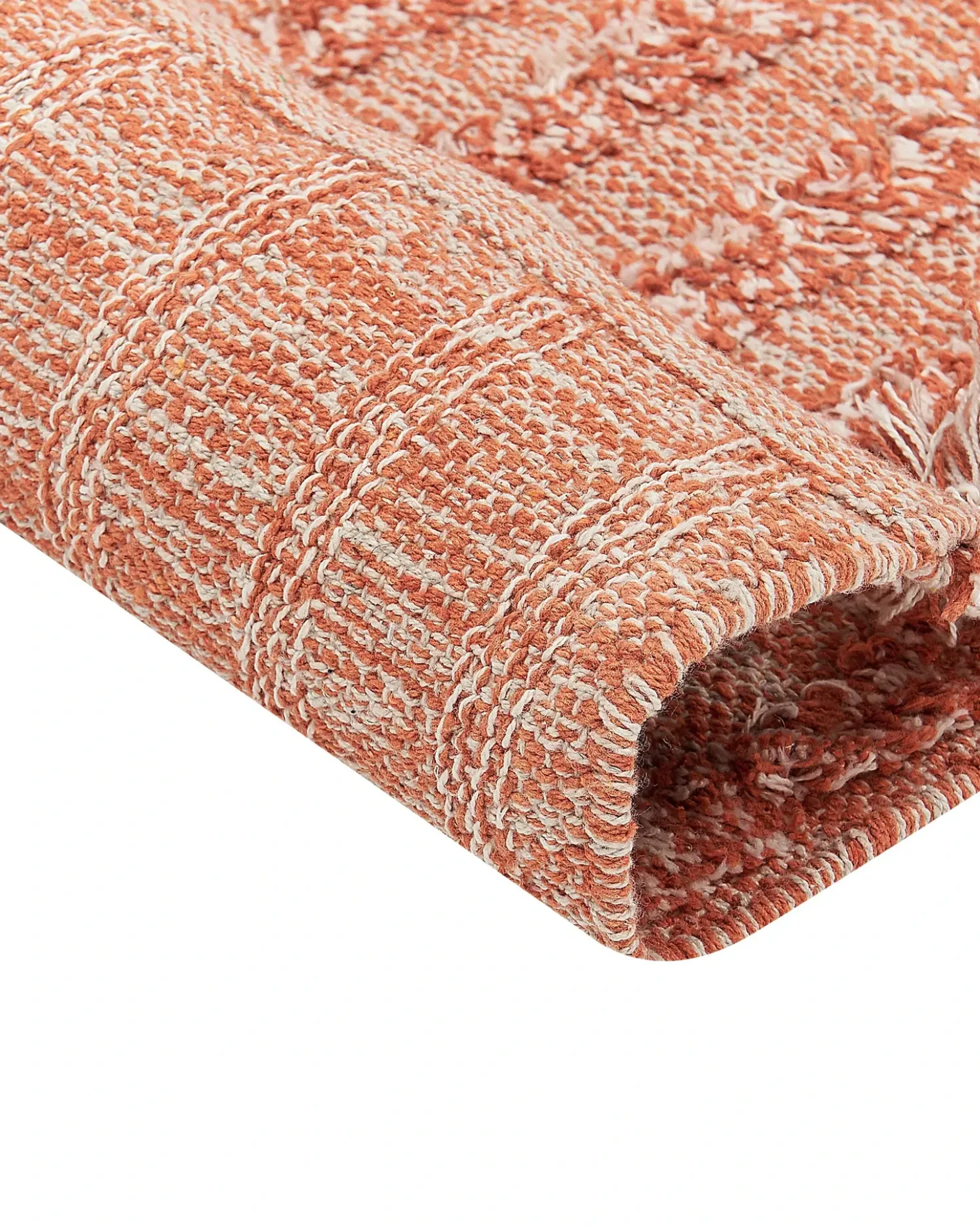 Tappeto MUGLA Arancione 160 x 230 cm Cotone