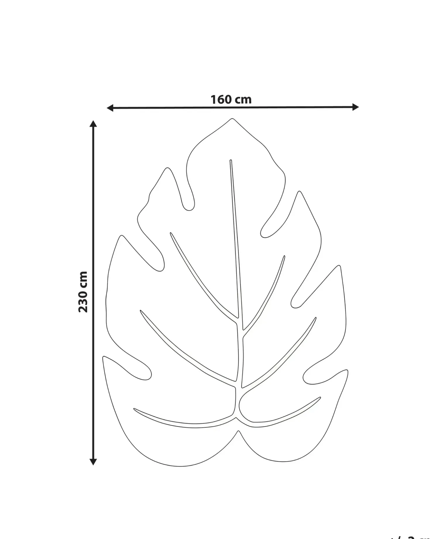 Tappeto NAINITAL Bianco sporco 160 x 230 cm Lana