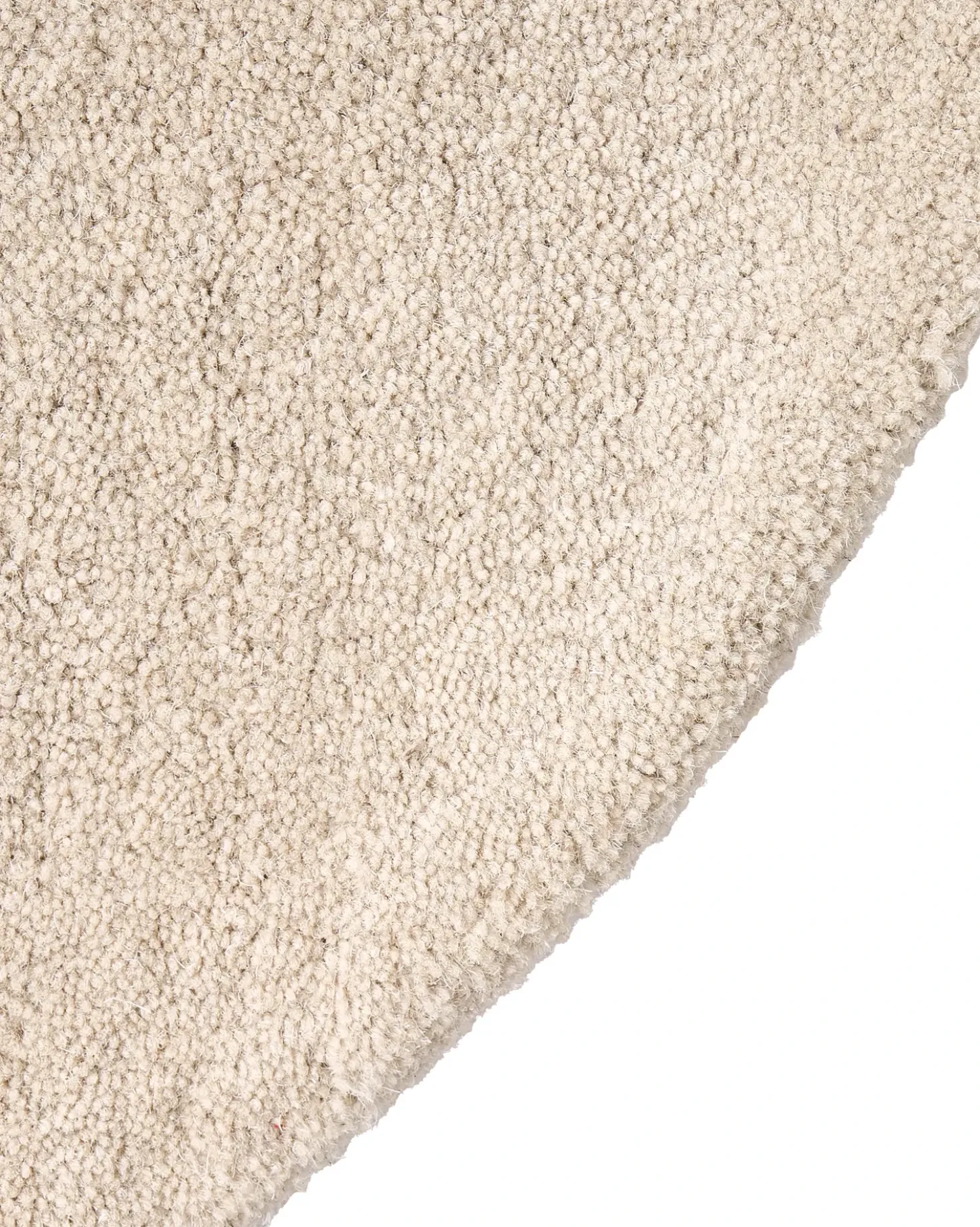 Tappeto NAINITAL Bianco sporco 160 x 230 cm Lana